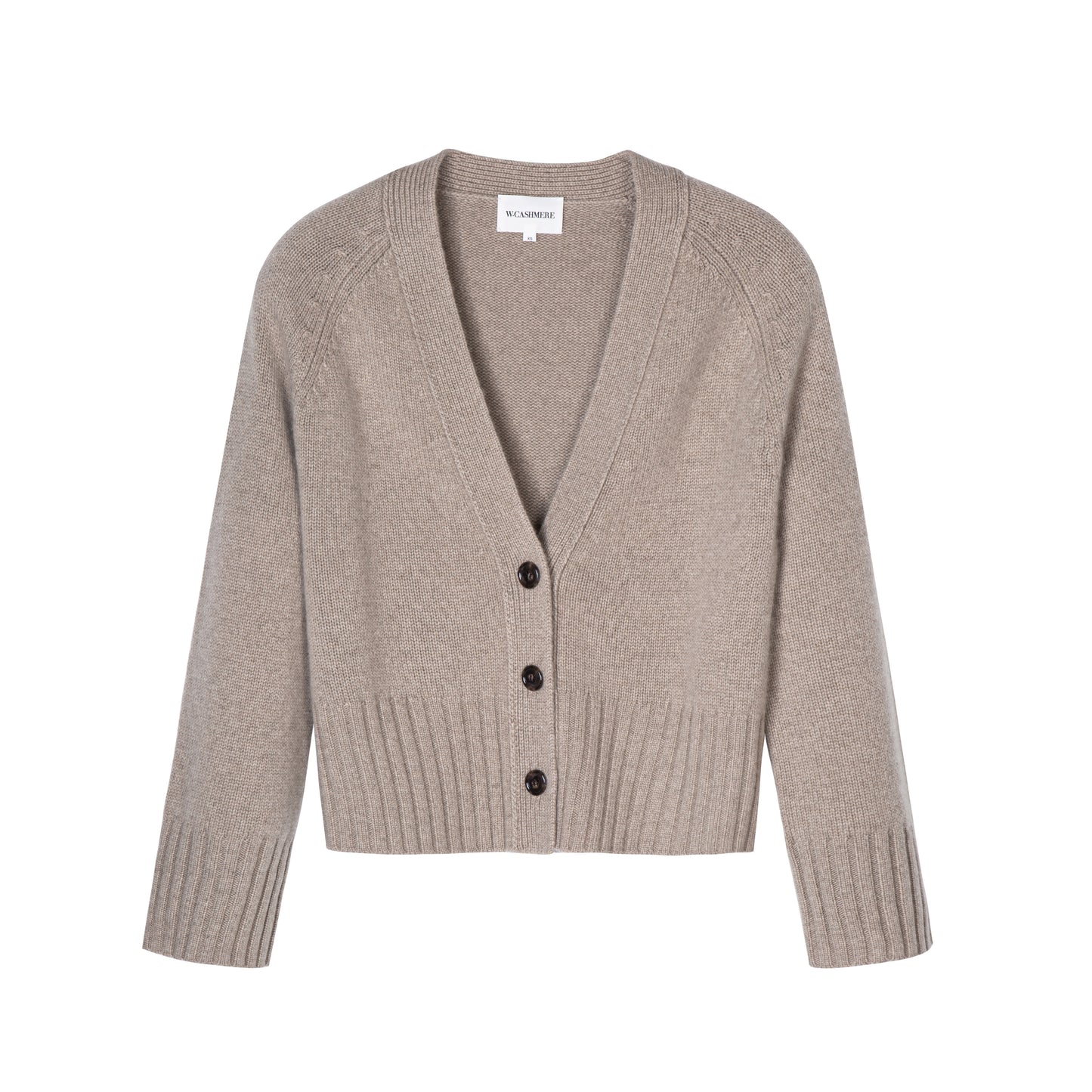 Tan Button Cardigan