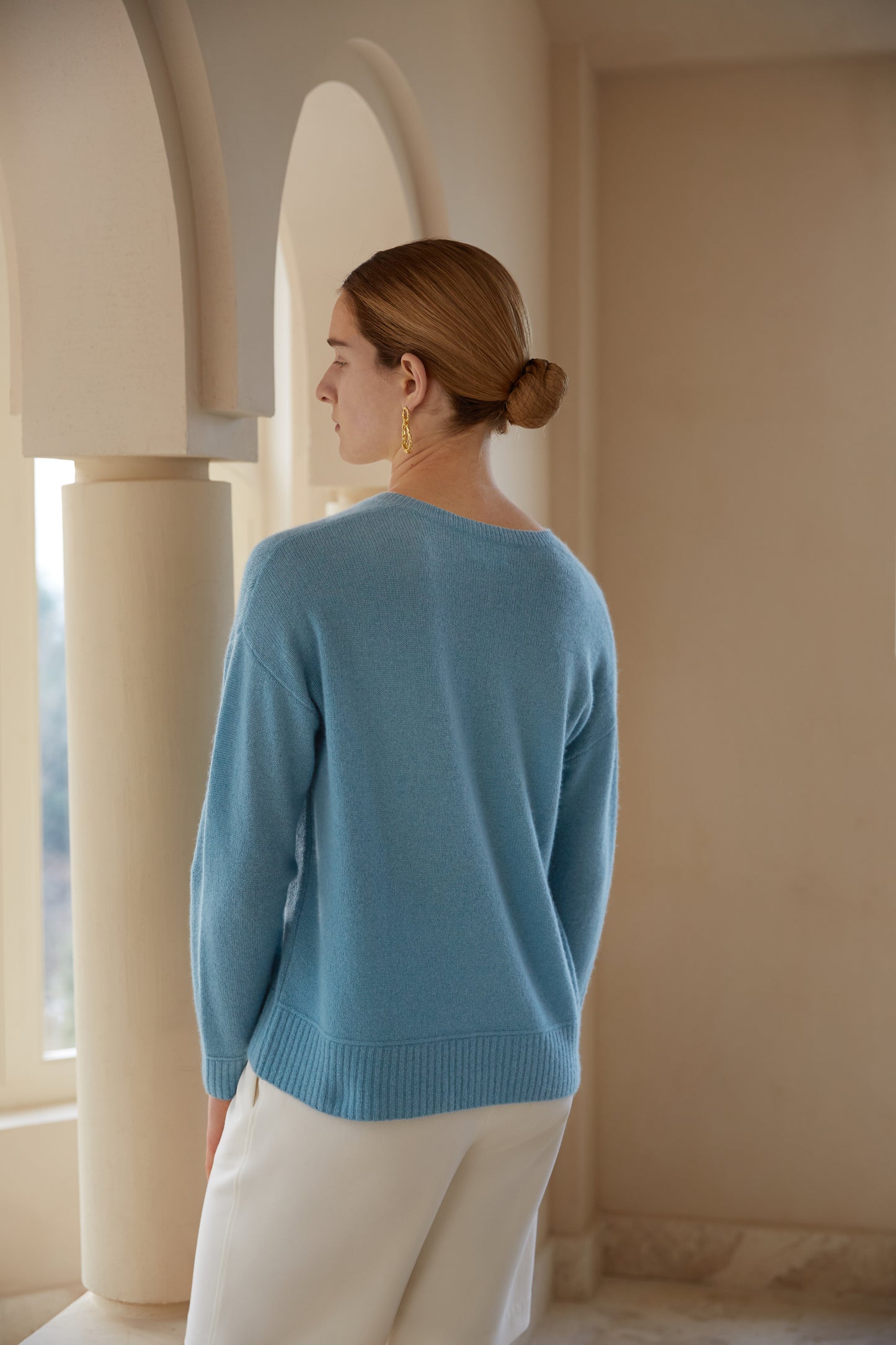 IMAN V-Neck Sweater