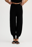 Women's cashmere joggers/ lounge pants & trousers/ lounge set in Black
