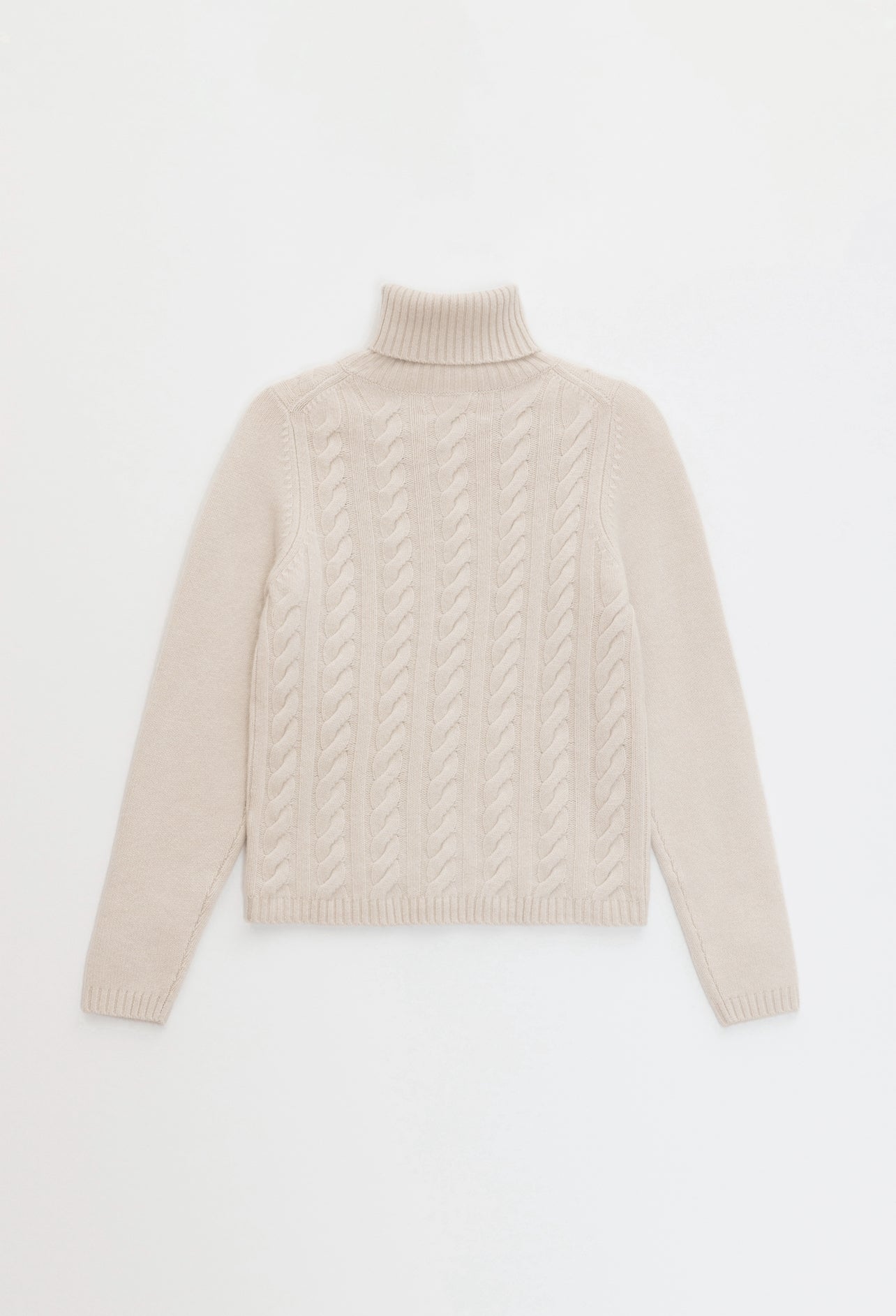 DIXIE TURTLENECK CABLE KNIT