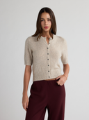 CLARA Short Sleeves Cardigan