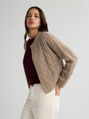 TALIA Cable Knit Open Cardigan