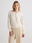 AGATHA Zip-up Hooded Sweater