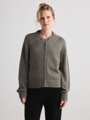 AISLINN Zip-up Cardigan