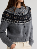 JOSEPHINE Fair Isle Cardigan