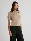 SHEILA Short Sleeves Cardigan