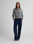 FREYA Cardigan With Lace Trim