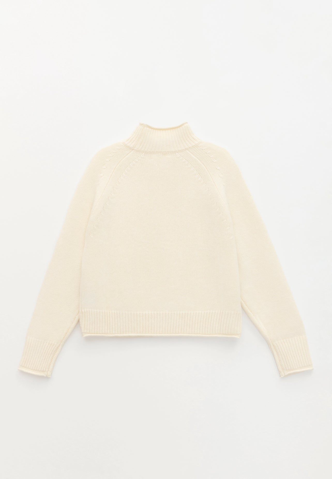 LANE MOCK NECK SWEATER