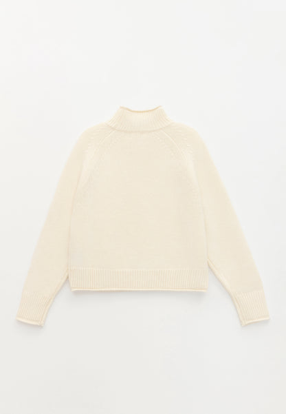 LANE MOCK NECK SWEATER