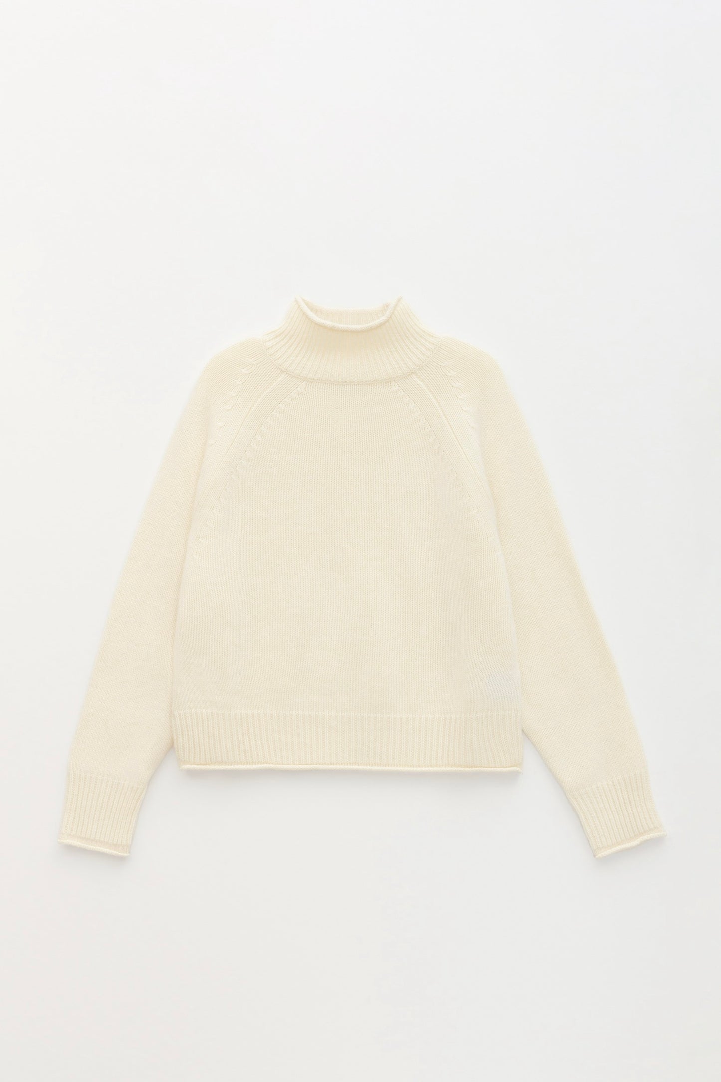 LANE MOCK NECK SWEATER