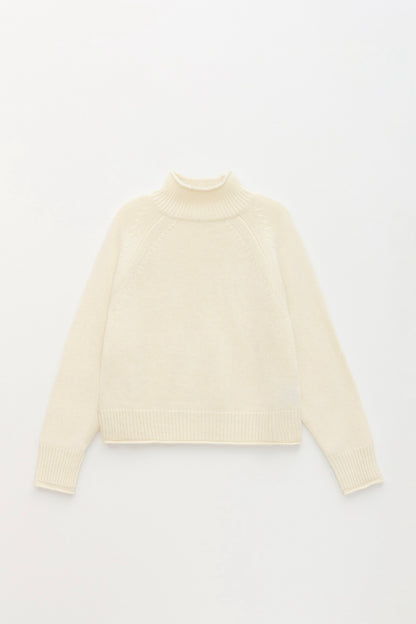 LANE MOCK NECK SWEATER