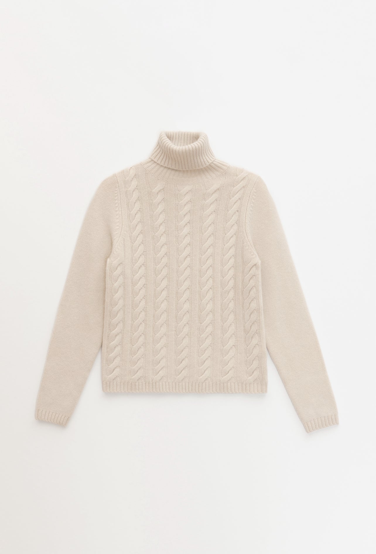 DIXIE TURTLENECK CABLE KNIT