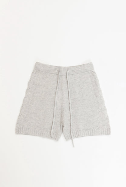 DANA CABLE KNIT SHORTS