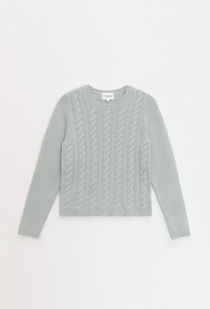 SAIGE CREWNECK CABLE KNIT