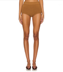 Women's Caramel Cashmere Underwear Lounge Set