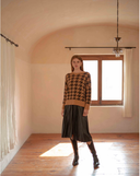 LUNA Houndstooth Sweater