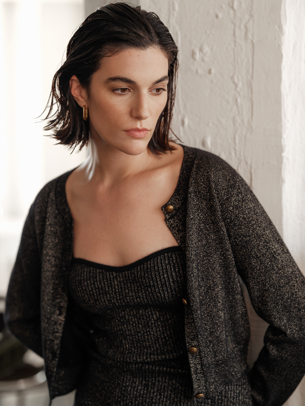 DIANA LUREX SWEATER