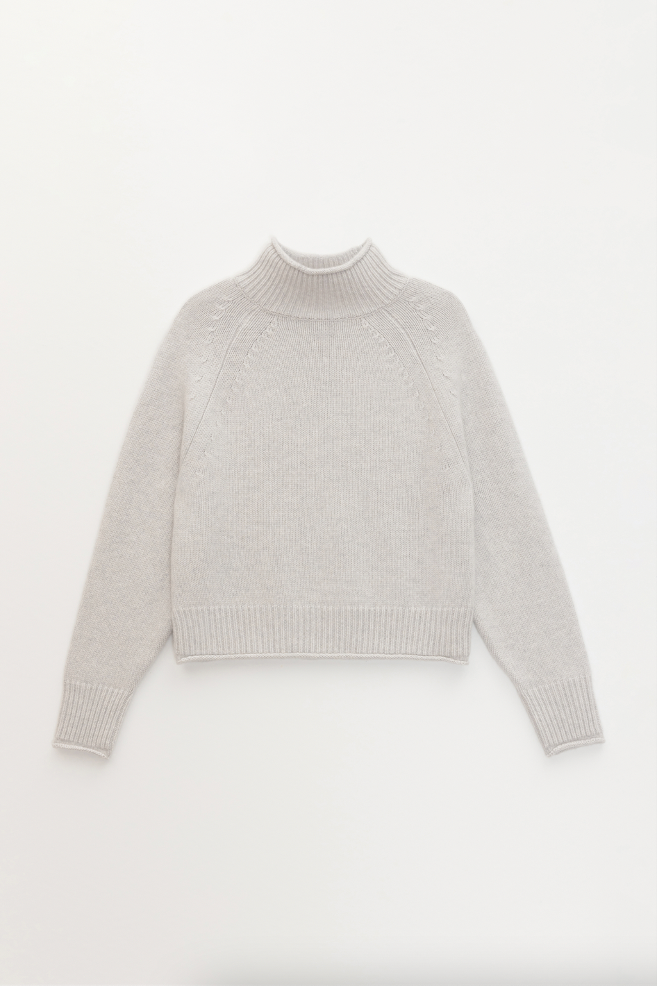 LANE MOCK NECK SWEATER