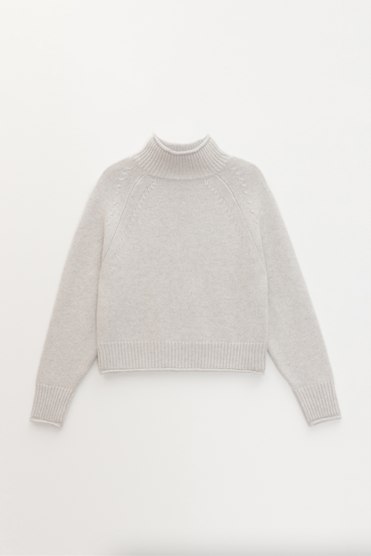 LANE MOCK NECK SWEATER