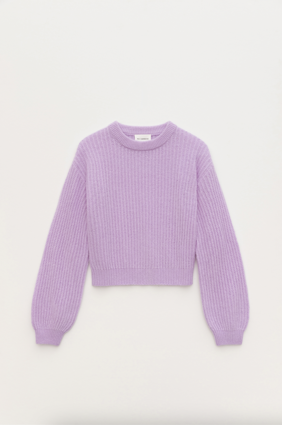 LYRA FISHERMAN SWEATER LILAC