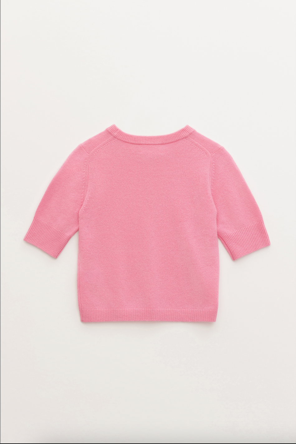 CELINA SHORT SLEEVE CREWNECK HOT PINK