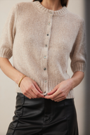 CLARA Short Sleeves Cardigan