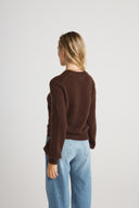 ISA Balloon-Sleeve Cardigan