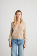 ISA Balloon-Sleeve Cardigan