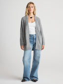 JENNIFER Midi Open Cardigan
