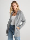 JENNIFER Midi Open Cardigan