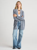 JENNIFER Midi Open Cardigan