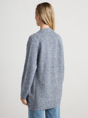 JENNIFER Midi Open Cardigan