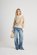 LEAH Polo Sweater