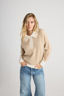 LEAH Polo Sweater