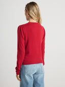 MABEL Puff-Sleeve Crewneck