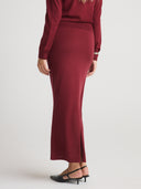 AUDREY Silk Cashmere Skirt