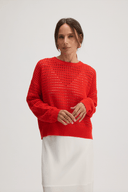 ABLESS Openwork Sweater - W.CASHMERE