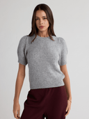 ARIA Short Sleeves - W.CASHMERE