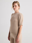 ARIA Short Sleeves - W.CASHMERE