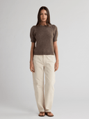 ARIA Short Sleeves - W.CASHMERE