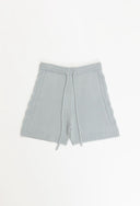 DANA CABLE KNIT SHORTS - W.CASHMERE