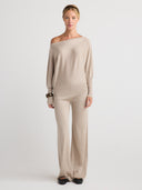 DEMI Cashmere Sweatpants - W.CASHMERE