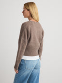 EDEN Cashmere Cardigan - W.CASHMERE