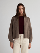 ESTELLE Shawl-Collar Cardigan - W.CASHMERE