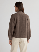 ESTELLE Shawl-Collar Cardigan - W.CASHMERE