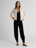 ESTELLE Shawl-Collar Cardigan - W.CASHMERE