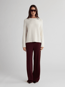 GABBY Crew Neck - W.CASHMERE