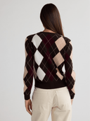 HONEY Argyle Cardigan - W.CASHMERE
