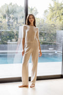 Women's fog cashmere lounge trousers & sweatpants