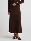 ISLA Maxi Skirt - W.CASHMERE